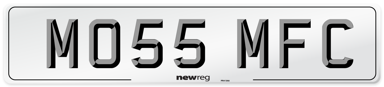 MO55 MFC Number Plate from New Reg